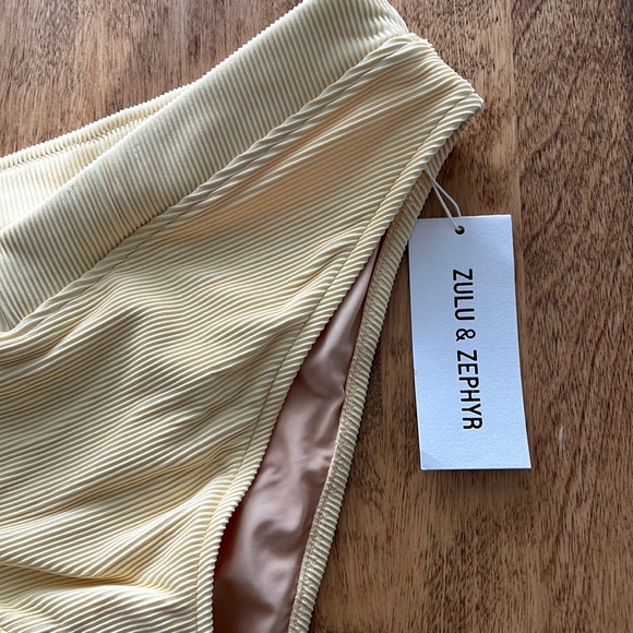 Zulu & Zephyr V Waisted Brief Bikini Bottom - Picture 4 of 6